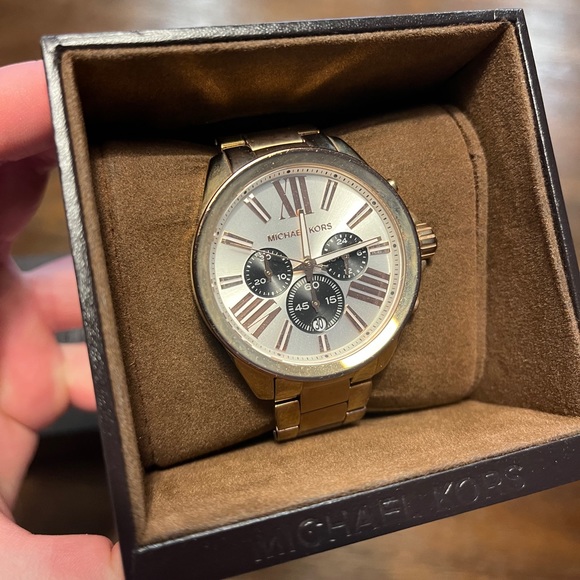 Michael Kors Chronograph Rose Gold - Picture 1 of 3